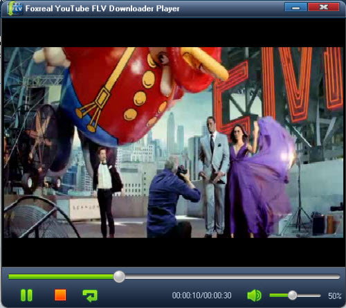 Easily playback with built-in video player