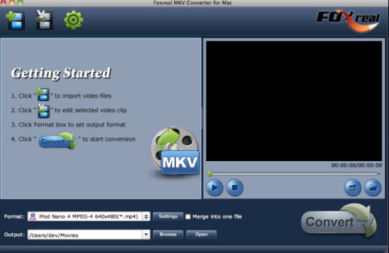 MKV Converter Mac