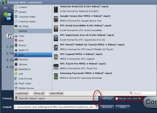 MOD Converter Format MOD Converter Format
