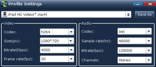Profile Settings Profile Settings