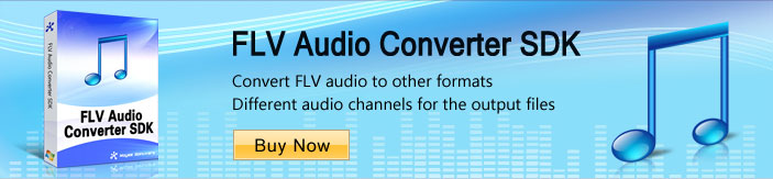 Command line version of FLV to audio converter