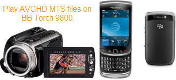 HD AVCHD MTS to BlackBerry Torch 9800