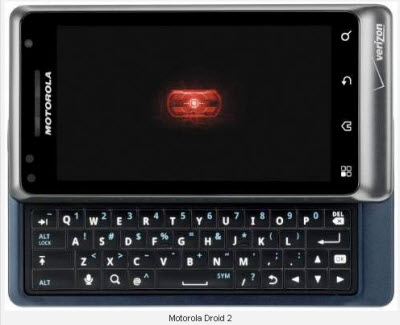 Motorola Droid 2 compared with original Droid